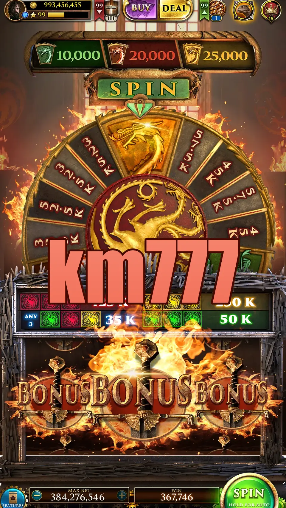 km777 Masuk