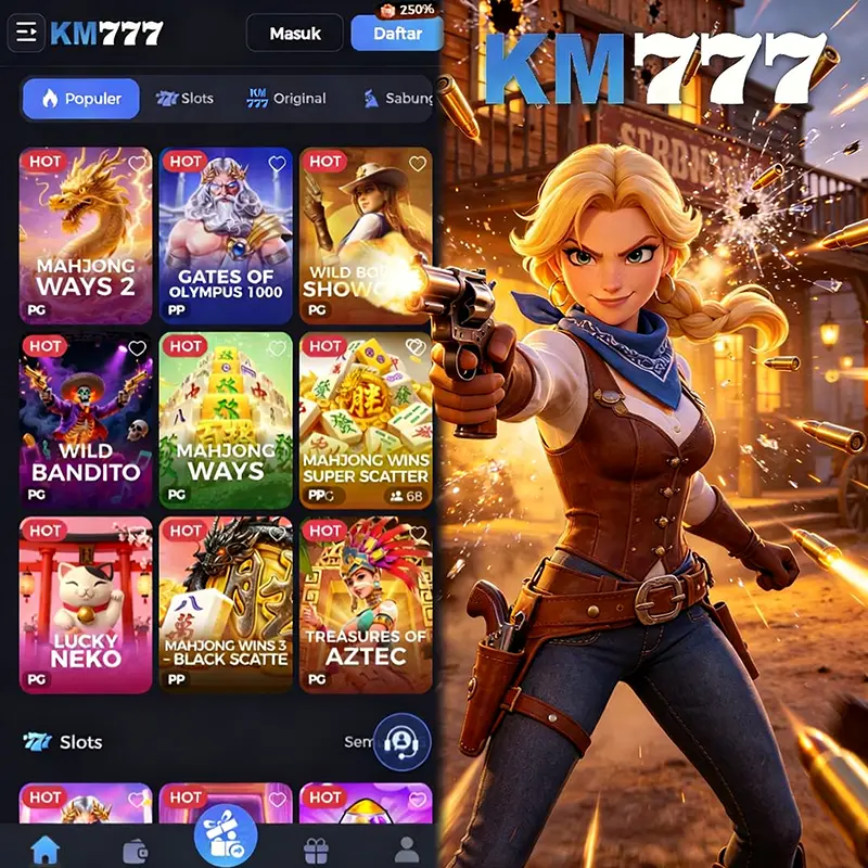 km777 Tangkapan Layar - Resmi